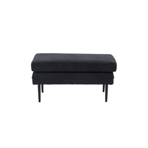Puff BOOM estilo moderno, medindo 49x90x70 cm