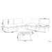 Beliani Conjunto de jardín Madera con certificado FSC® FRASCATI Beliani Conjunto de jardín Madera con certificado FSC® FRASCATI Crema