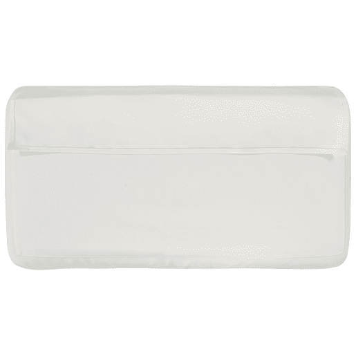 Conjunto de jardim com mesa 4 lugares FRASCATI Madeira de Acácia certificada Branco creme