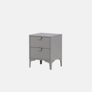 PIRING cómoda com estilo moderno, com 52x45x40 cm e 2 gavetas