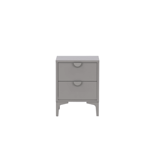 PIRING cómoda com estilo moderno, com 52x45x40 cm e 2 gavetas PIRING cómoda com estilo moderno, com 52x45x40 cm e 2 gavetas