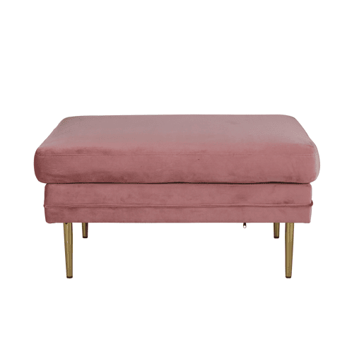 Puff BOOM estilo moderno, medindo 49x90x70 cm