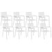 Beliani Conjunto de comedor VALCANETTO/TAVIANO Beliani Conjunto de comedor VALCANETTO/TAVIANO Blanco/ Gris