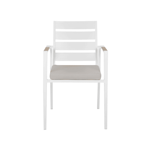 Conjunto refeição jardim 8 lugares em alumínio cinzento 180240 cm VALCANETTOTAVIANO