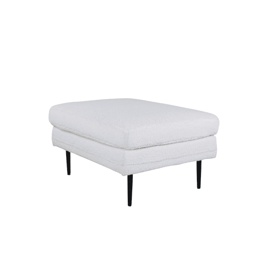 Puff BOOM estilo moderno, medindo 49x90x70 cm