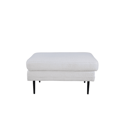 Puff BOOM estilo moderno, medindo 49x90x70 cm