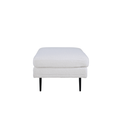 Puff BOOM estilo moderno, medindo 49x90x70 cm
