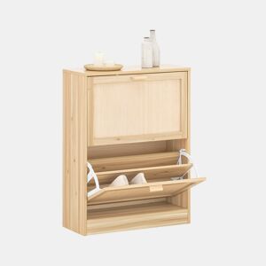 SoBuy FSR160-N Sapateira com 2 abas e 4 prateleiras