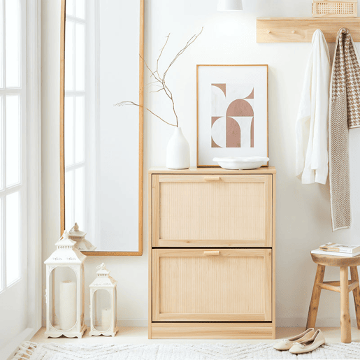 SoBuy FSR160-N Sapateira com 2 abas e 4 prateleiras
