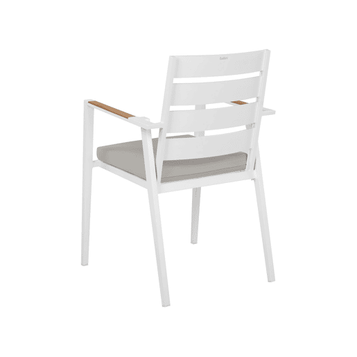 Conjunto refeição jardim 6 lugares em alumínio cinzento 180240 cm VALCANETTOTAVIANO Conjunto refeição jardim 6 lugares em alumínio cinzento 180240 cm VALCANETTOTAVIANO
