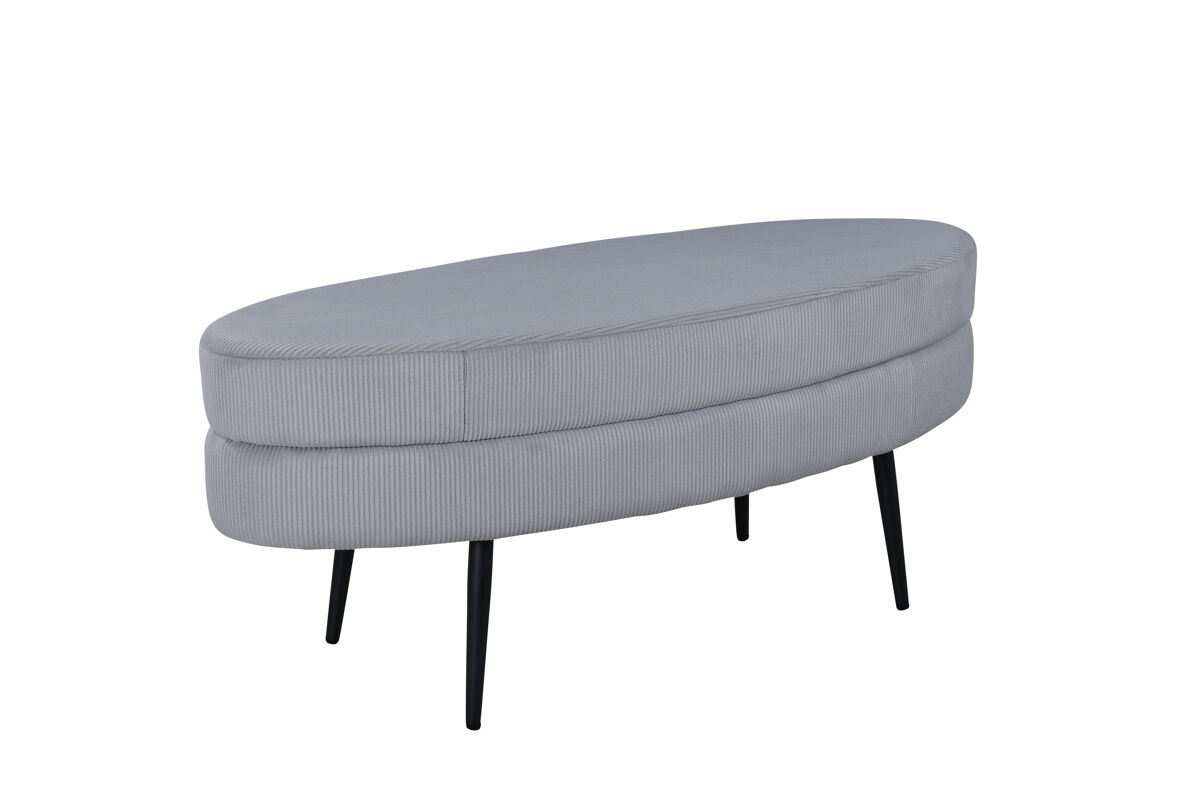 Puf otto de estilo moderno, 41x100x40 cm