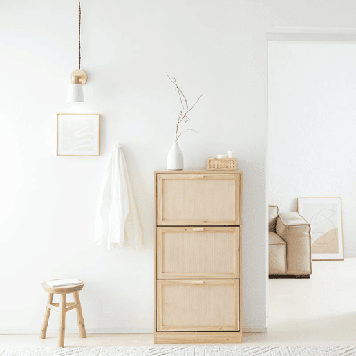 SoBuy FSR159-N Sapateira com 3 Abas e 6 Prateleiras