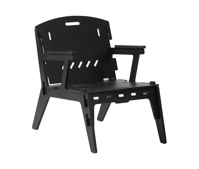 Sobuy hfst02-sch sillón mecedora silla de comedor con respaldo negro