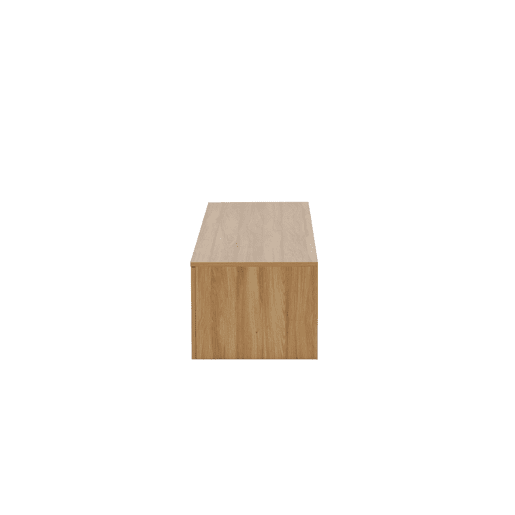 Cómoda FRIHAMN em madeira natural com um estilo moderno, com 35x160x45 cm e 2 gavetas
