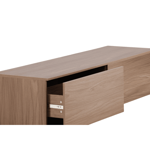 Cómoda FRIHAMN em nogueira com um estilo moderno, com 35x160x45 cm e 2 gavetas