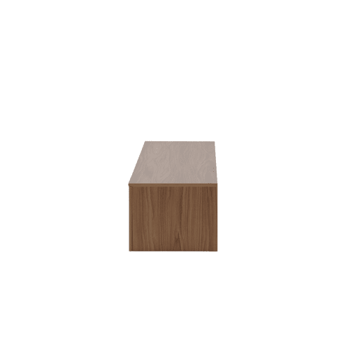 Cómoda FRIHAMN em nogueira com um estilo moderno, com 35x160x45 cm e 2 gavetas