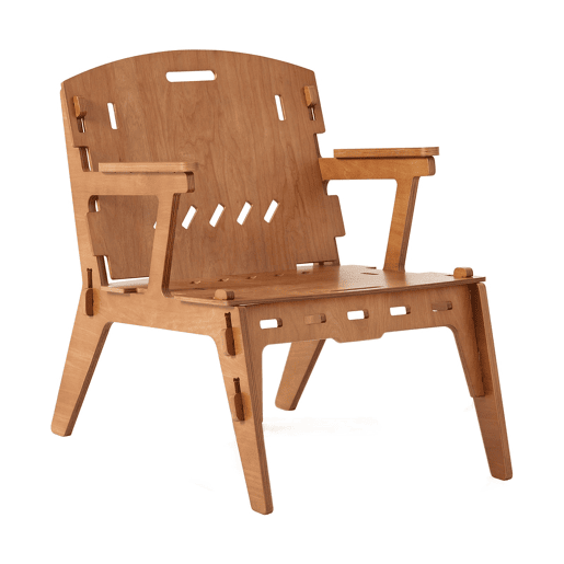 SoBuy HFST02-BR Cadeira de jantar com braço oscilante e encosto castanho