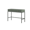 A mesa de consola MAGGIORE apresenta num estilo moderno. Mede 77x104x50 cm e inclui 2 gavetas.
