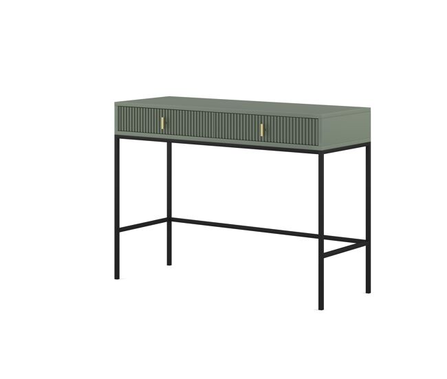La consola maggiore estilo moderno. mide 77x104x50 cm e incluye 2 cajones.