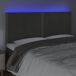 Cabecero con luces LED terciopelo 160 Cabecero con luces LED terciopelo 160 Gris Oscuro