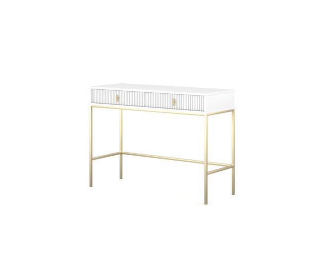 La consola maggiore estilo moderno. mide 77x104x50 cm e incluye 2 cajones.