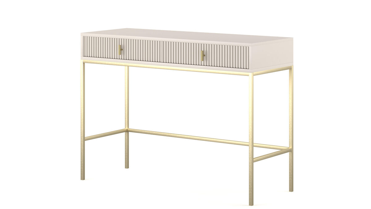 La consola maggiore estilo moderno. mide 77x104x50 cm e incluye 2 cajones.