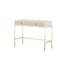 A mesa de consola MAGGIORE apresenta num estilo moderno. Mede 77x104x50 cm e inclui 2 gavetas.
