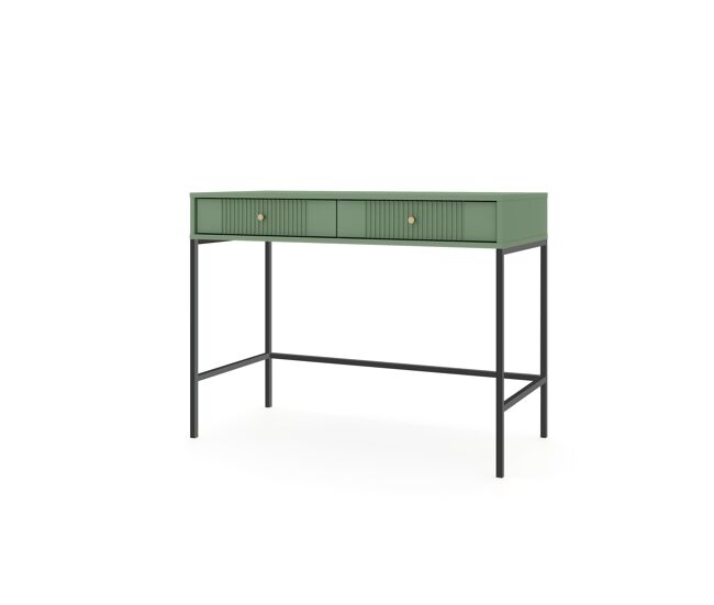 La consola iseo tiene un estilo moderno. mide 79x104x50 cm e incluye 2 cajones.