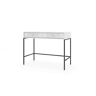 A mesa de consola ISEO apresenta num estilo moderno. Mede 79x104x50 cm e inclui 2 gavetas.