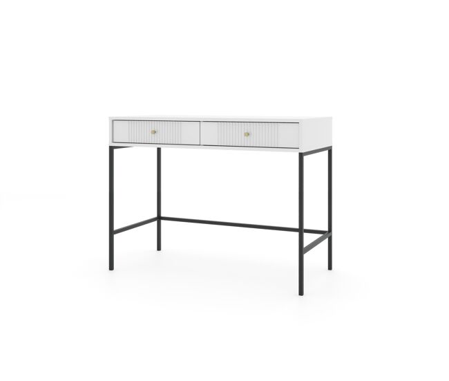 La consola iseo tiene un estilo moderno. mide 79x104x50 cm e incluye 2 cajones.