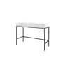 A mesa de consola AVON estilo retro. Mede 77x104x50 cm e inclui 2 gavetas.