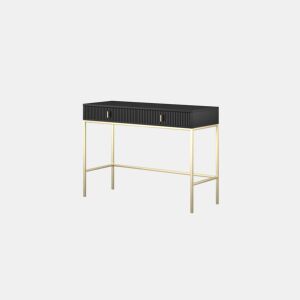 A mesa de consola MAGGIORE apresenta num estilo moderno. Mede 77x104x50 cm e inclui 2 gavetas.