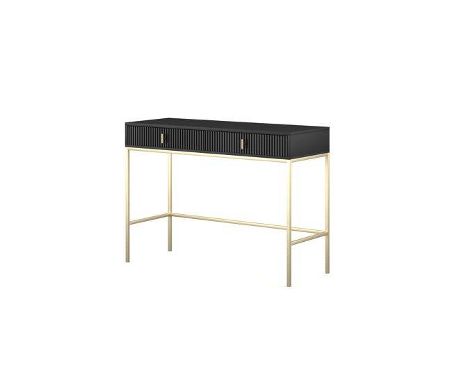 La consola maggiore estilo moderno. mide 77x104x50 cm e incluye 2 cajones.