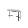 A mesa de consola AVON estilo retro. Mede 77x104x50 cm e inclui 2 gavetas.