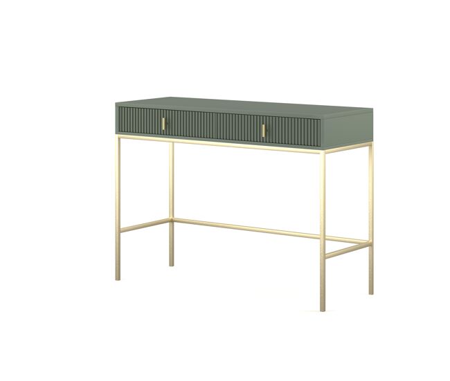 La consola maggiore estilo moderno. mide 77x104x50 cm e incluye 2 cajones.