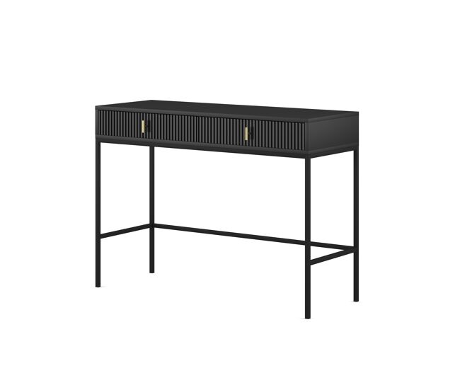 La consola maggiore estilo moderno. mide 77x104x50 cm e incluye 2 cajones.