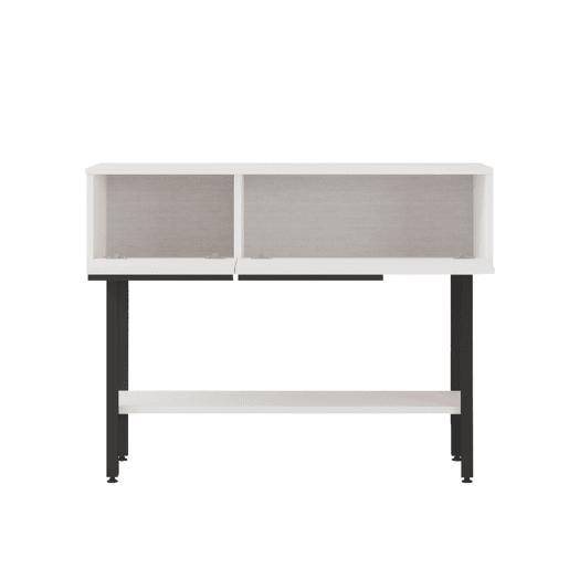Mesa de consola OCEAN, num estilo moderno, com 76x100x30 cm, 2 portas e 3 prateleiras