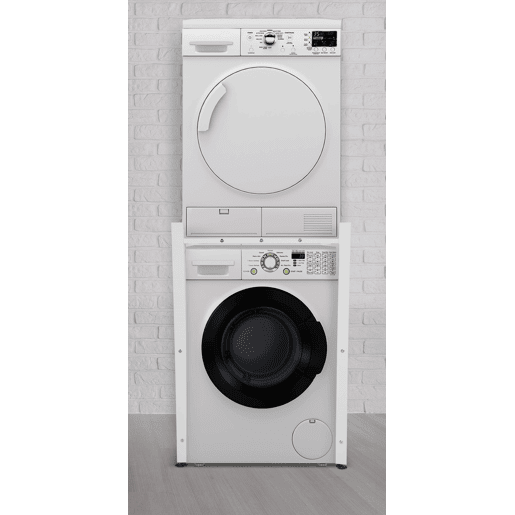 Estante para lavadoras Medina Metal Blanco 62X75X105 cm