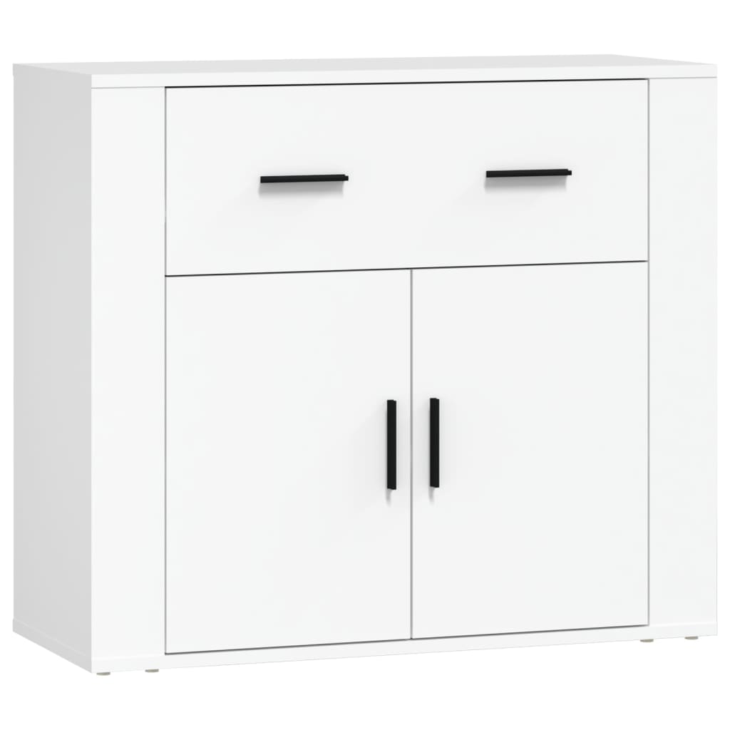Aparador de madera contrachapada 80 Blanco