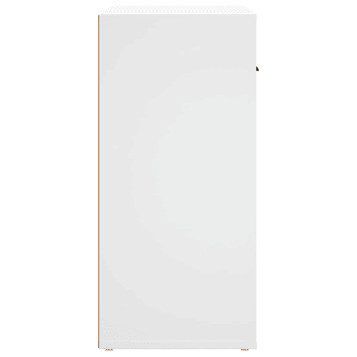 vidaXL Aparador 80x33x70 cm madeira processada branco