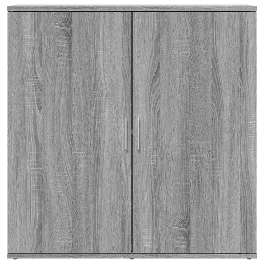 vidaXL Aparador 79x38x80 cm derivados de madeira cinzento sonoma
