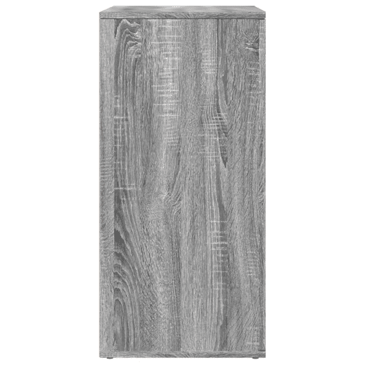 vidaXL Aparador 79x38x80 cm derivados de madeira cinzento sonoma