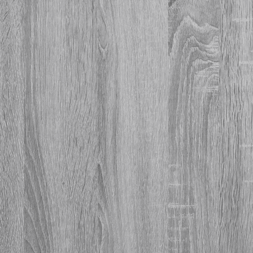 vidaXL Aparador 79x38x80 cm derivados de madeira cinzento sonoma