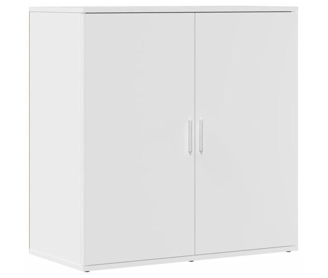 Vidaxl aparador de madera de ingeniería blanco 79x38x80 cm