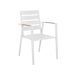 Beliani Conjunto de comedor MALETTO/TAVIANO Beliani Conjunto de comedor MALETTO/TAVIANO Blanco/ Gris
