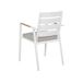Beliani Conjunto de comedor MALETTO/TAVIANO Beliani Conjunto de comedor MALETTO/TAVIANO Blanco/ Gris