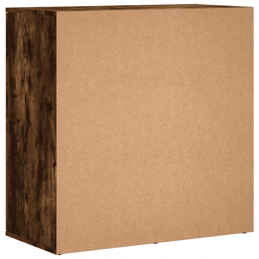 vidaXL Aparador 79x38x80 cm derivados de madeira carvalho fumado vidaXL Aparador 79x38x80 cm derivados de madeira carvalho fumado