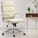 Silla de oficina - Cleveland - Tela Silla de oficina - Cleveland - Tela Crema