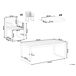 Beliani Conjunto de comedor SASSARI II Beliani Conjunto de comedor SASSARI II Azul