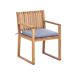 Beliani Conjunto de comedor SASSARI II Beliani Conjunto de comedor SASSARI II Azul